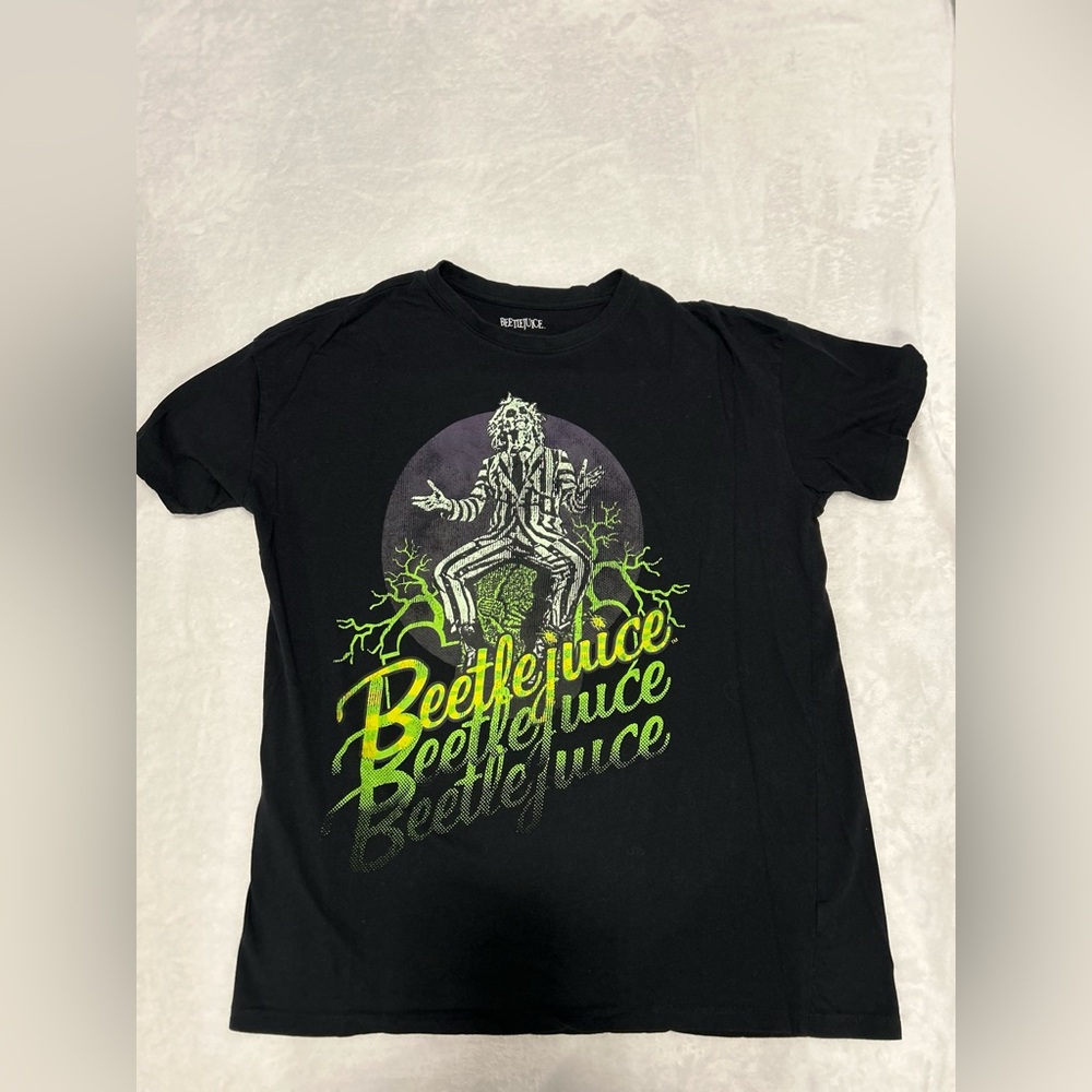 Beetlejuice Black Graphic Tee